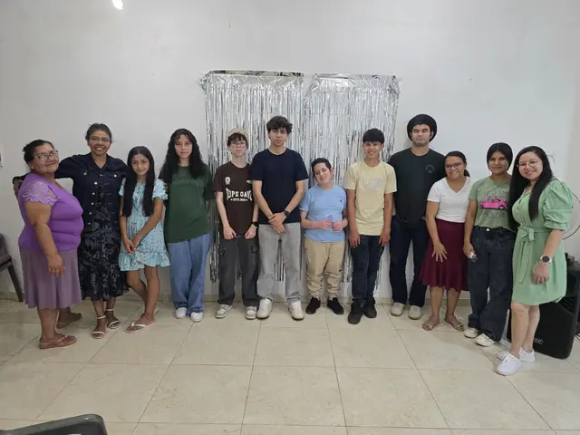 Participación de jóvenes de la congregación Monte Gerezim